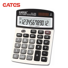 12 digits dual power check&correct big display counter electronic calculator